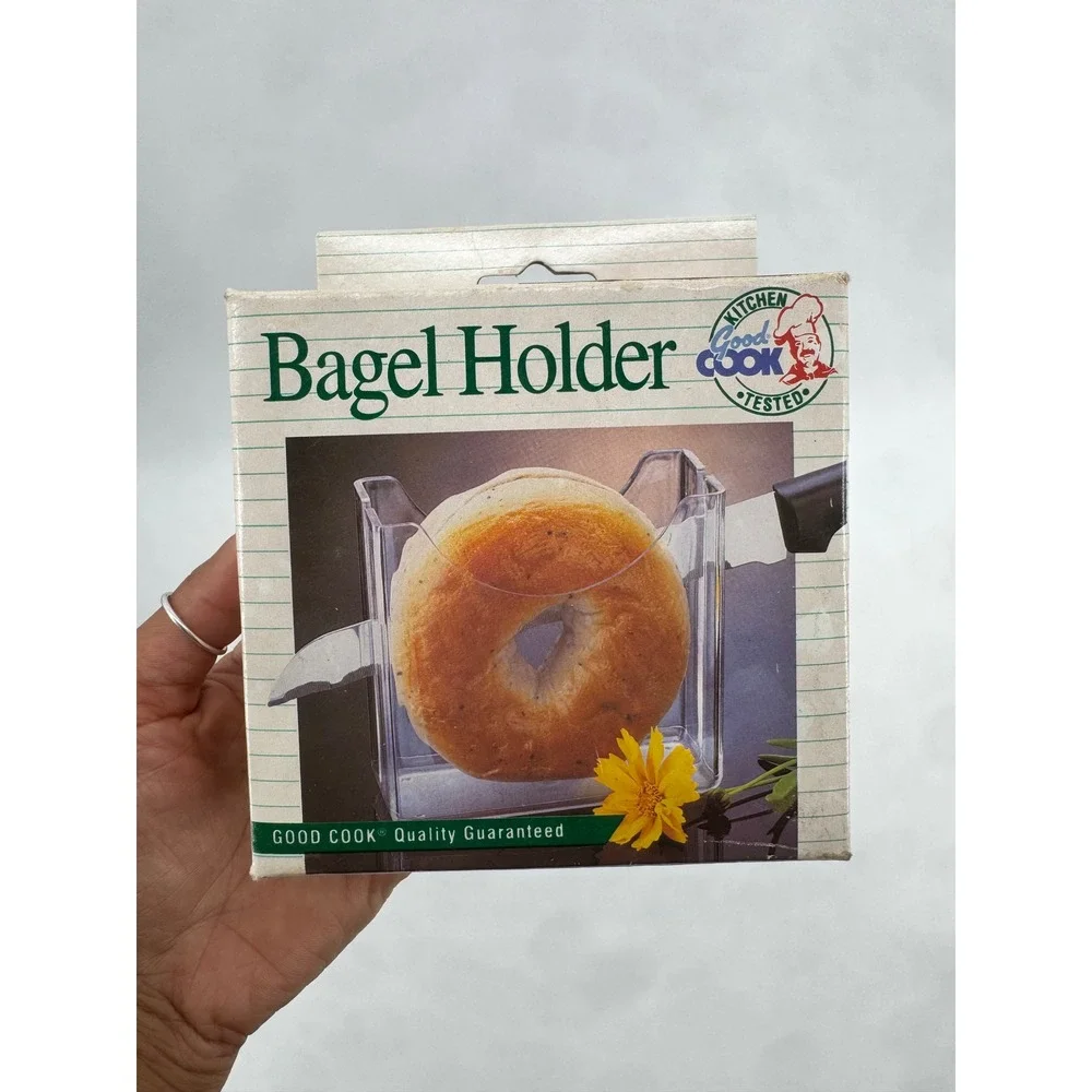 Kitchen Gadget Lot Yusshn Vegetable Chopper FoodSaver Canister Bagel Holder NEW